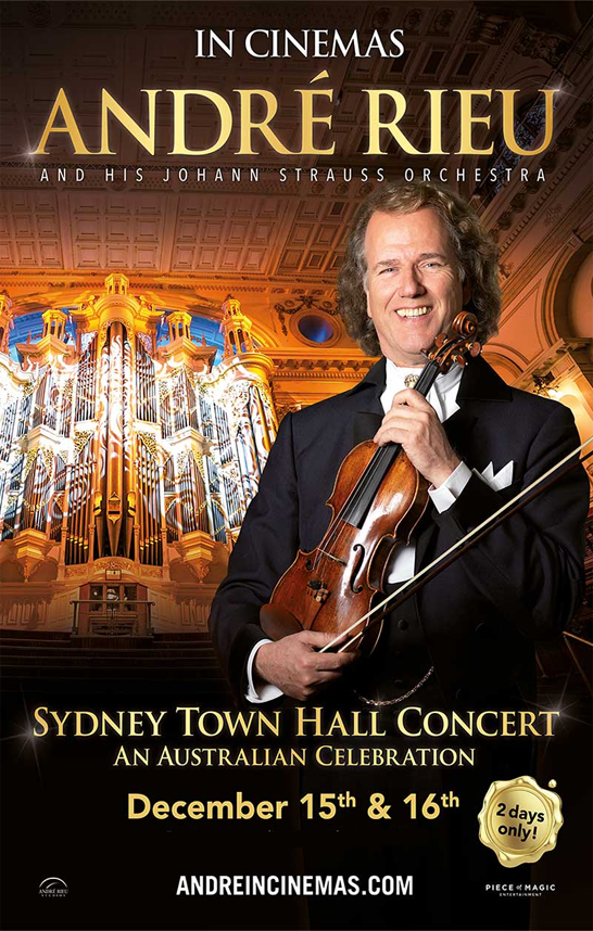 André Rieu Sydney Town Hall Concert