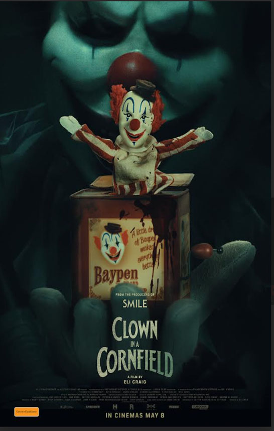 Clown in a Cornfield
