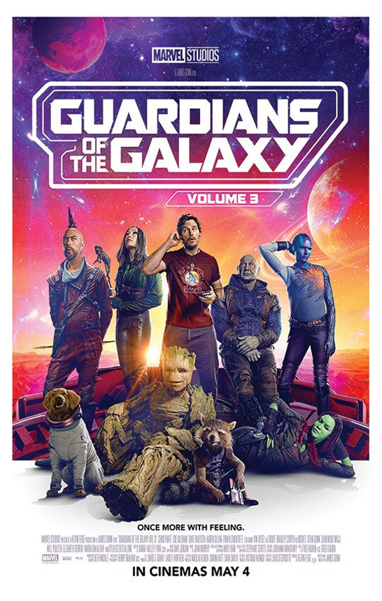 Open Caption Guardians of the Galaxy Vol. 3