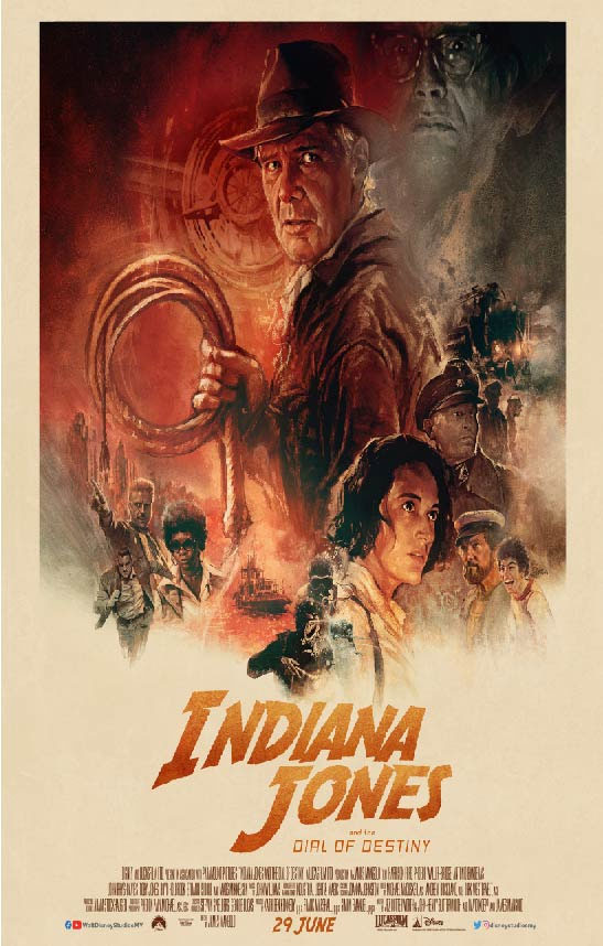 Open Captioned Indiana Jones and the Dial of Destiny