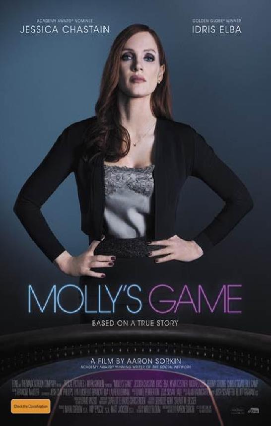 Molly's Game Cineplex Cinemas Australia